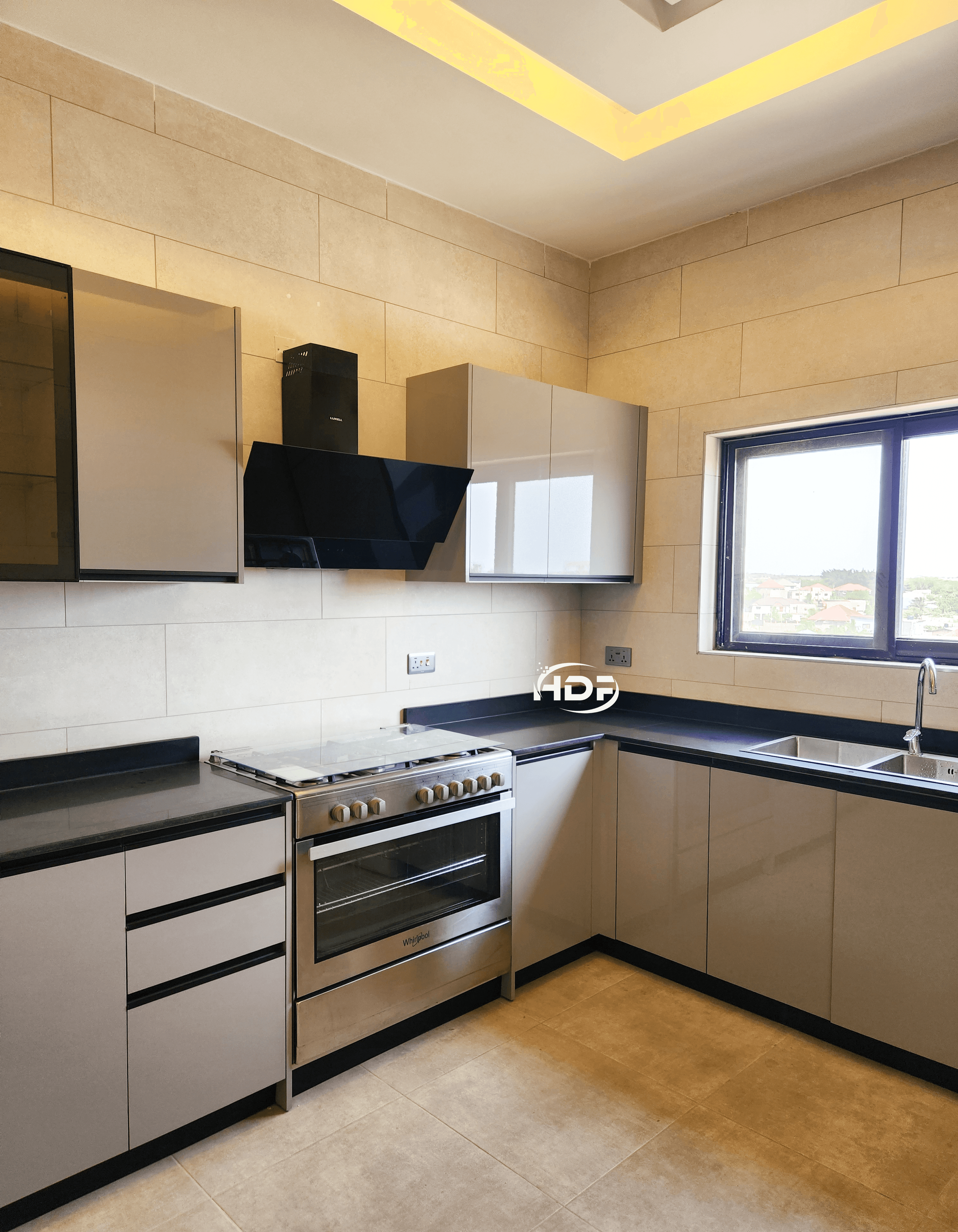 Elegant Kitchen Storage Solution
